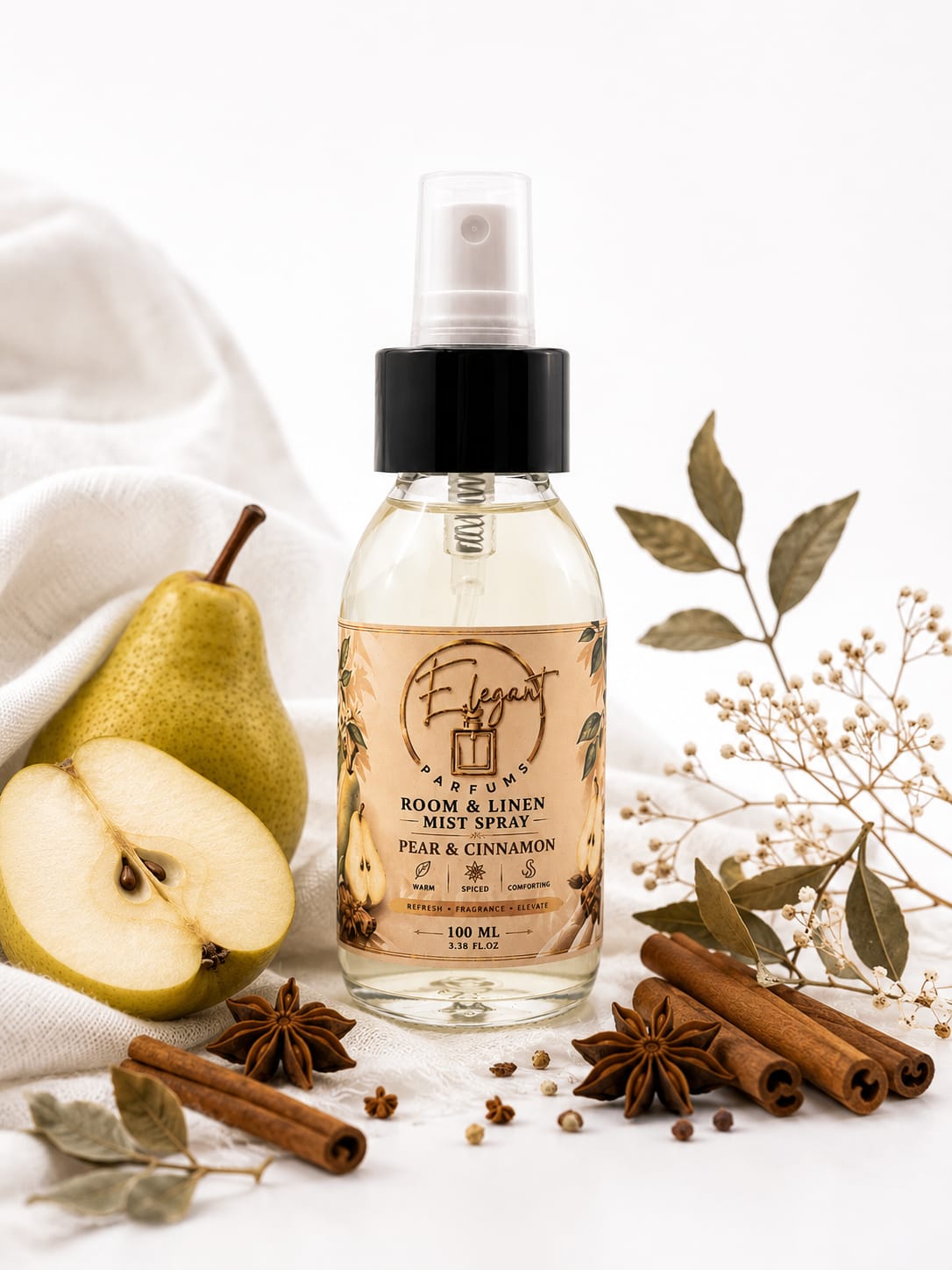 PEAR AND CINNAMON